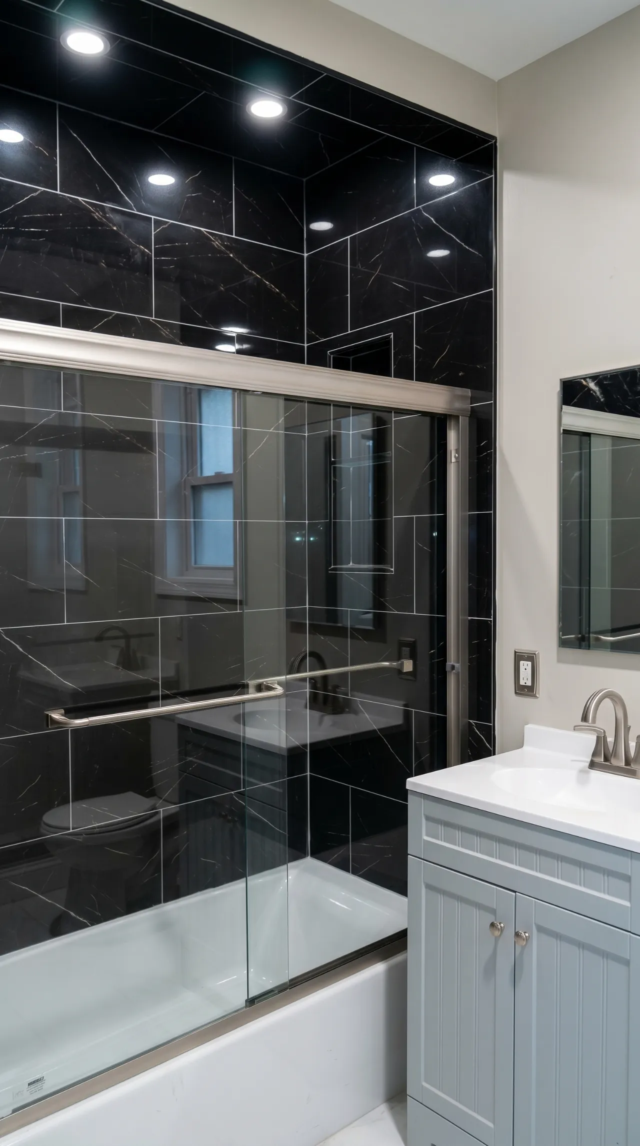 Bathroom remodeling project by Avelino Home Renovation in New Jersey